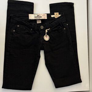 Garage black skinny jeans